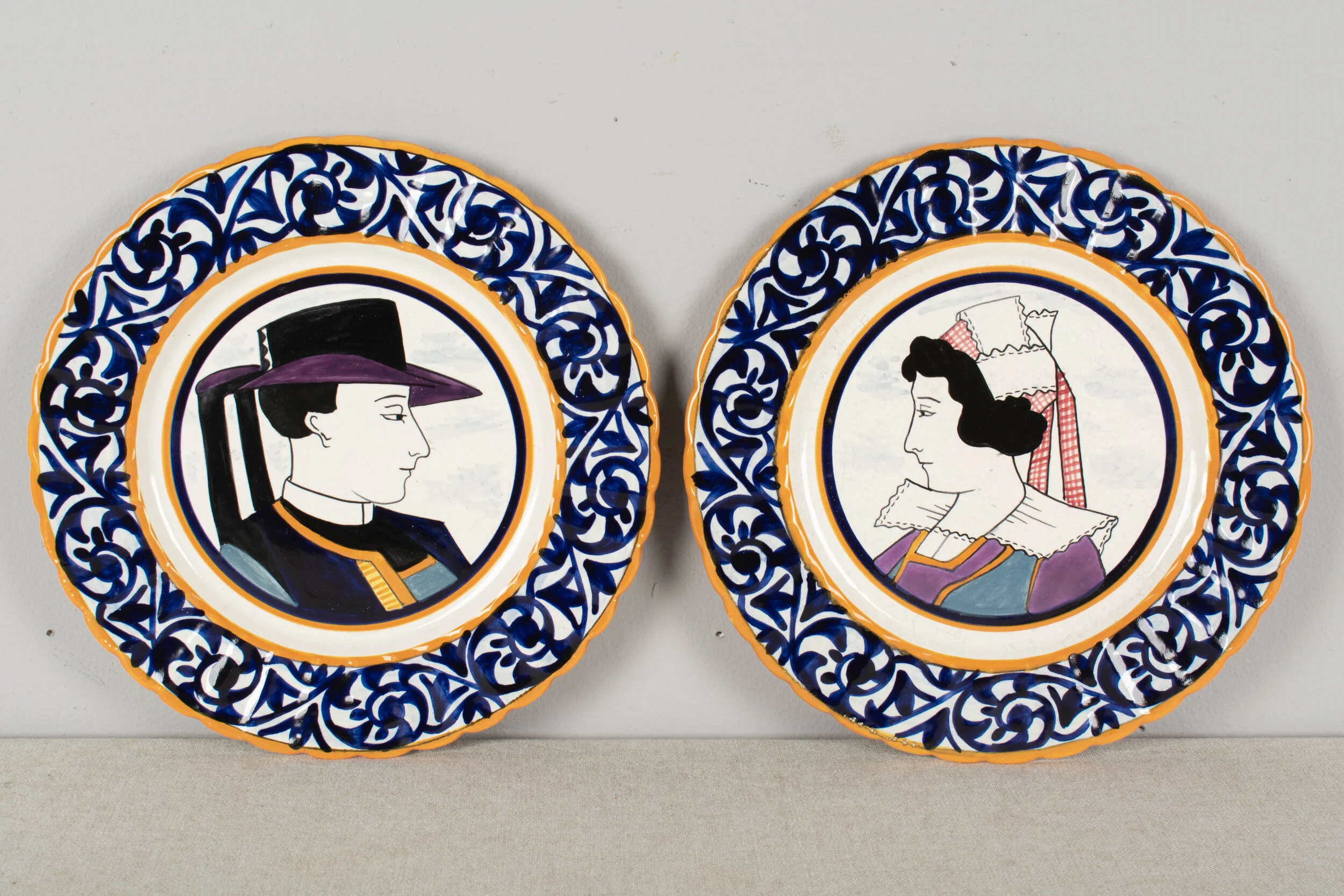 Olivier Fleury French Antiques-Antique French Ceramics for Sale